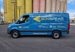 Sunspear energy sprinter van wrap